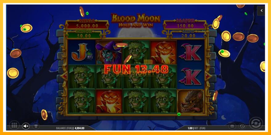 Máquina de jogos Blood Moon Hold and Win - chance de ganhar dinheiro, foto 3