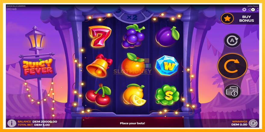 Máquina de jogos Juicy Fever - chance de ganhar dinheiro, foto 2