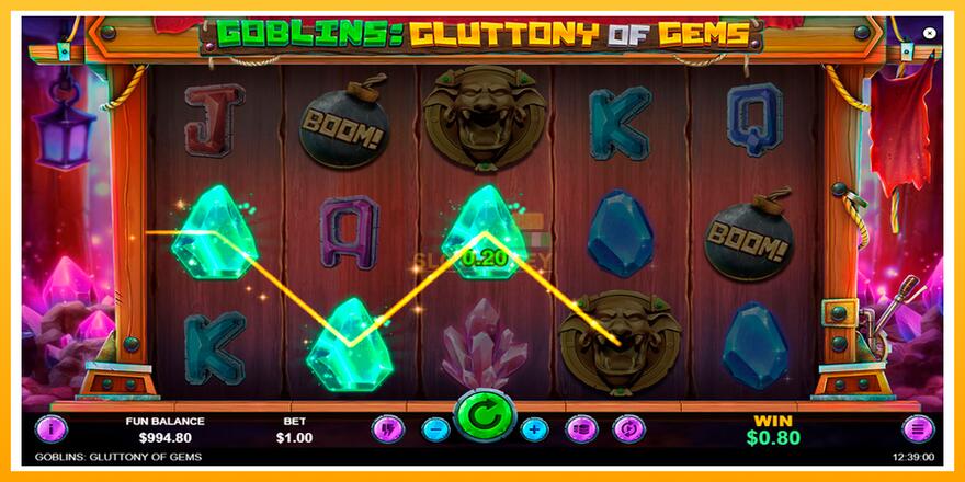 Máquina de jogos Goblins Gluttony of Gems - chance de ganhar dinheiro, foto 4