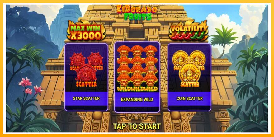 Máquina de jogos El Dorado Fruits - chance de ganhar dinheiro, foto 1