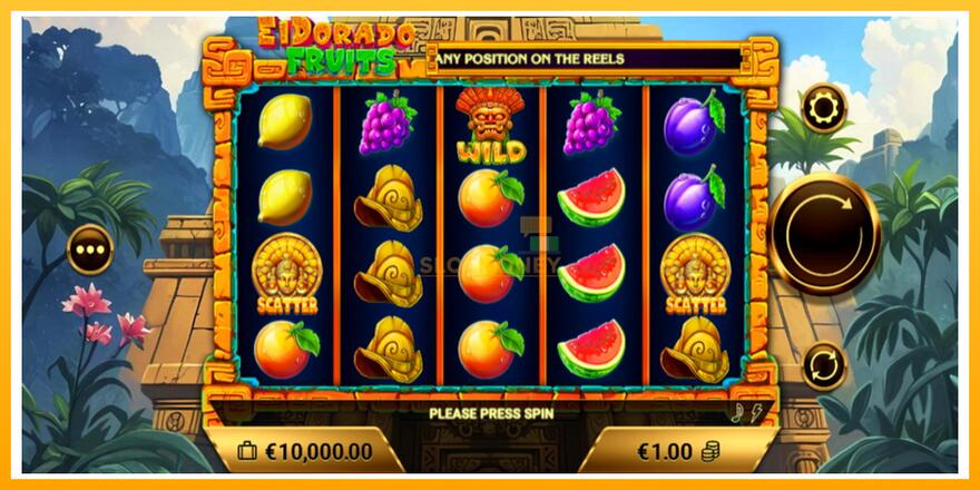 Máquina de jogos El Dorado Fruits - chance de ganhar dinheiro, foto 2