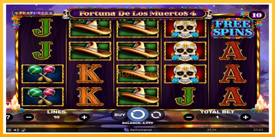 Máquina de jogos Fortuna De Los Muertos 4 - chance de ganhar dinheiro, foto 2