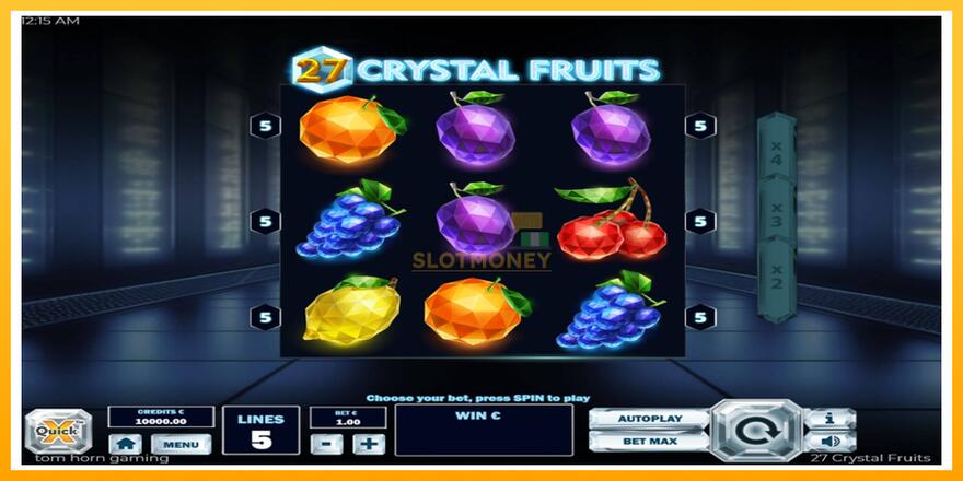 Máquina de jogos 27 Crystal Fruits - chance de ganhar dinheiro, foto 2