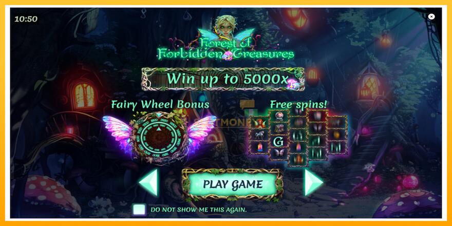 Máquina de jogos Forest of Forbidden Treasures - chance de ganhar dinheiro, foto 1