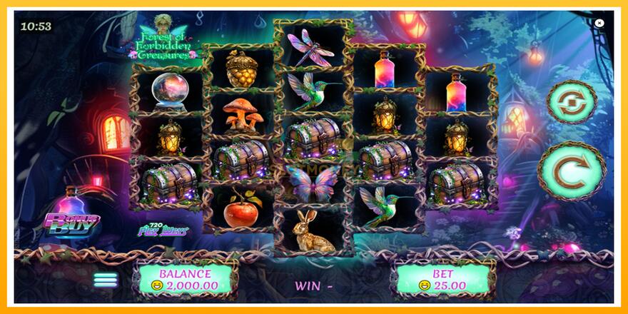 Máquina de jogos Forest of Forbidden Treasures - chance de ganhar dinheiro, foto 2