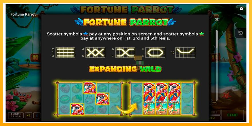 Máquina de jogos Fortune Parrot - chance de ganhar dinheiro, foto 7