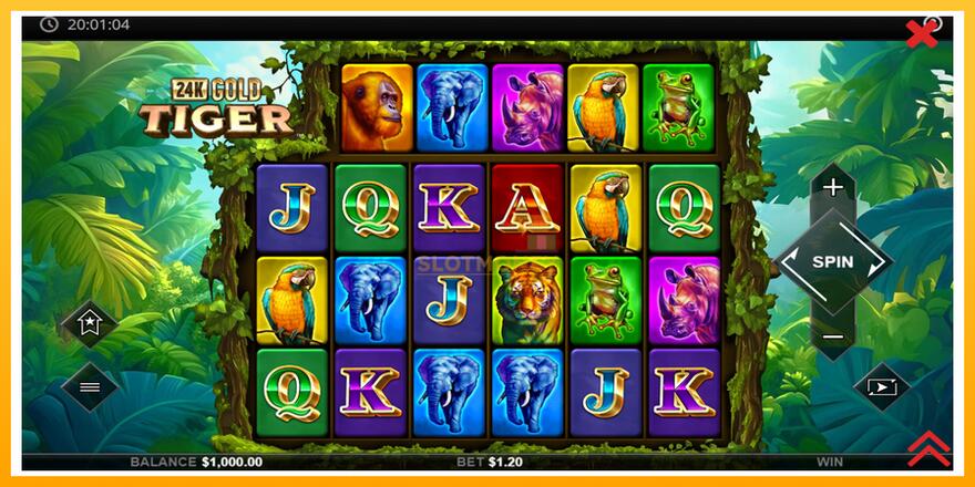 Máquina de jogos 24K Gold Tiger - chance de ganhar dinheiro, foto 2