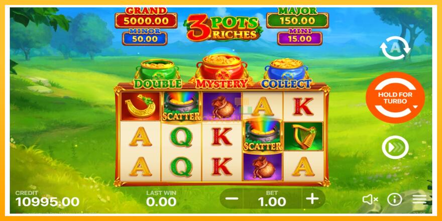 Máquina de jogos 3 Pots Riches: Hold and Win - chance de ganhar dinheiro, foto 3