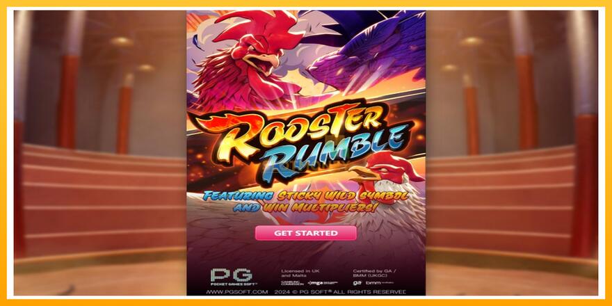 Máquina de jogos Rooster Rumble - chance de ganhar dinheiro, foto 1