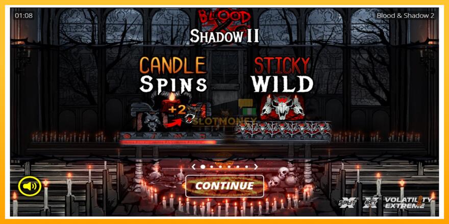 Máquina de jogos Blood & Shadow II - chance de ganhar dinheiro, foto 1