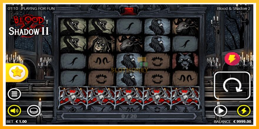 Máquina de jogos Blood & Shadow II - chance de ganhar dinheiro, foto 2