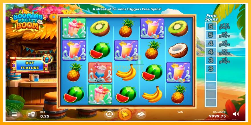 Máquina de jogos Booming Fruity Boom - chance de ganhar dinheiro, foto 2