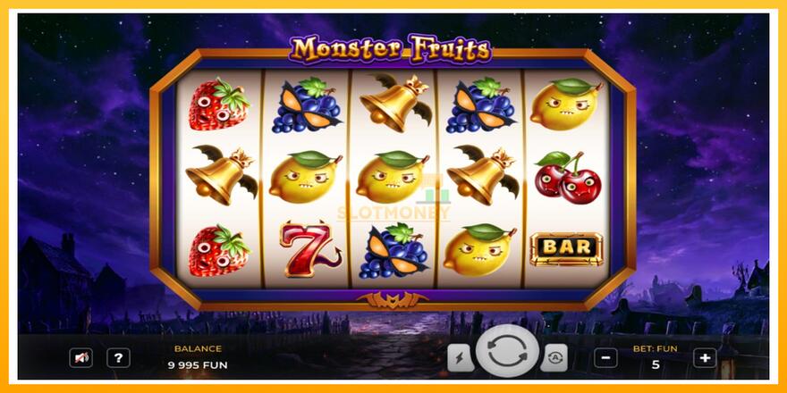 Máquina de jogos Monster Fruits - chance de ganhar dinheiro, foto 1