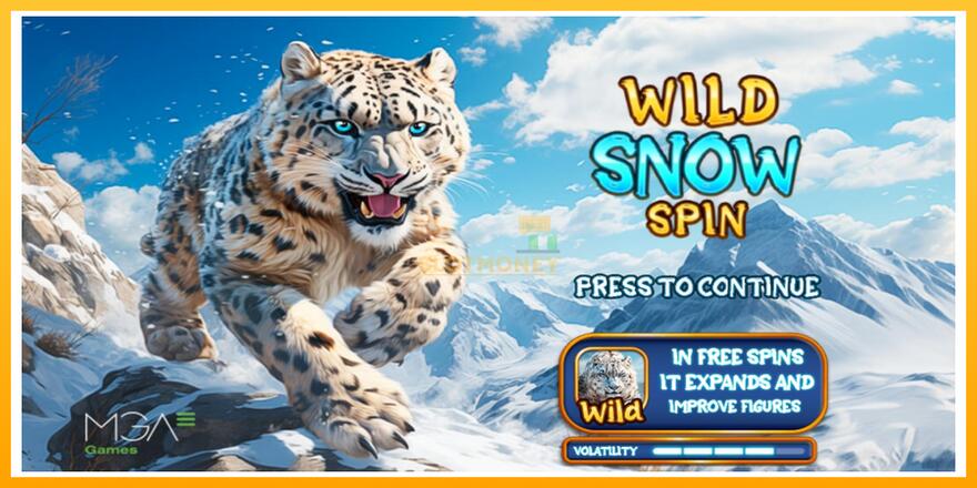 Máquina de jogos Wild Snow Spin - chance de ganhar dinheiro, foto 1