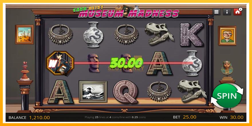 Máquina de jogos Cash Heist Museum Madness - chance de ganhar dinheiro, foto 4