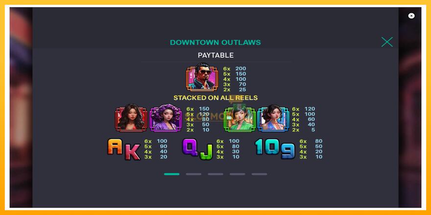 Máquina de jogos Downtown Outlaws - chance de ganhar dinheiro, foto 5