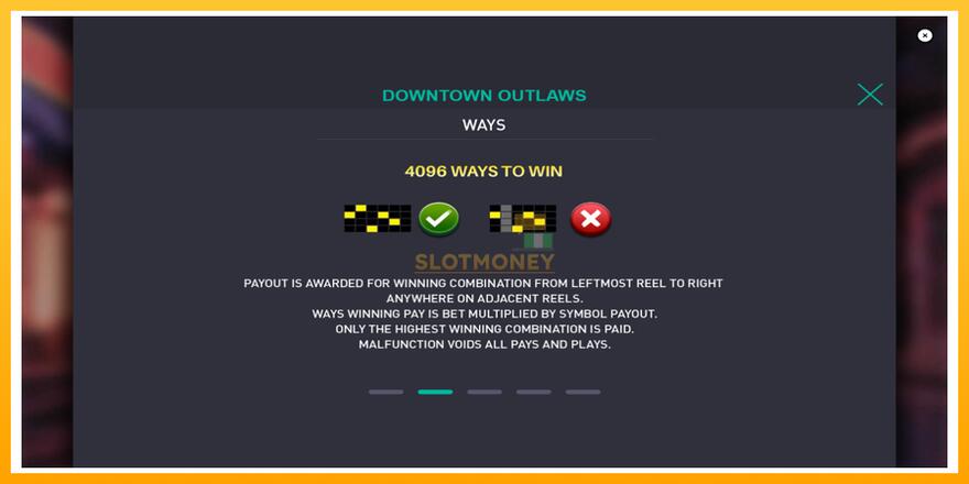 Máquina de jogos Downtown Outlaws - chance de ganhar dinheiro, foto 6