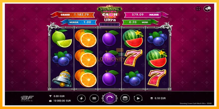 Máquina de jogos Stunning Crown Cash Mesh Ultra - chance de ganhar dinheiro, foto 2