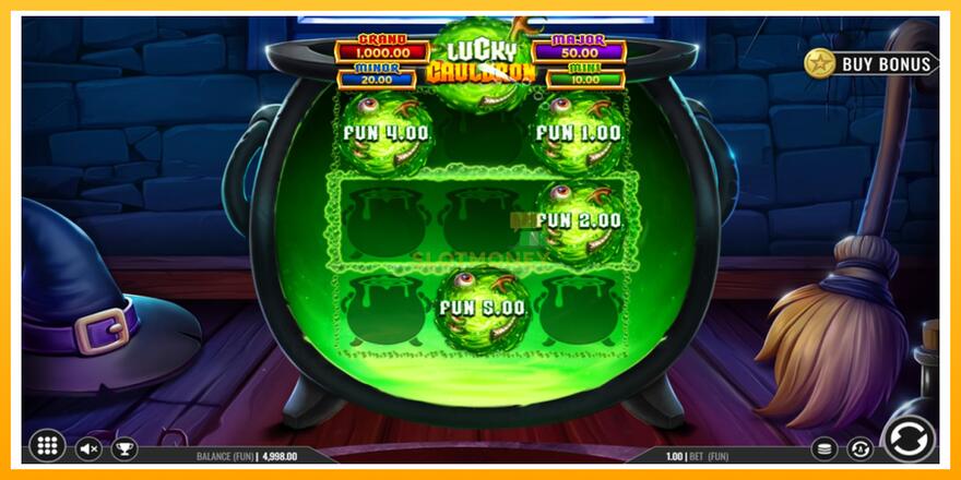 Máquina de jogos Lucky Cauldron - chance de ganhar dinheiro, foto 2