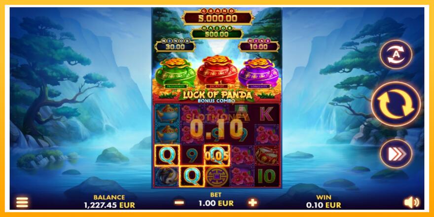 Máquina de jogos Luck of Panda Bonus Combo - chance de ganhar dinheiro, foto 3