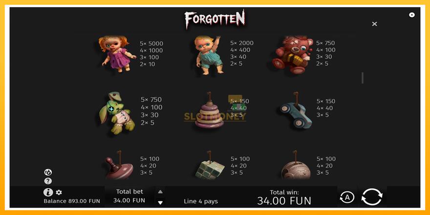 Máquina de jogos Forgotten - chance de ganhar dinheiro, foto 6