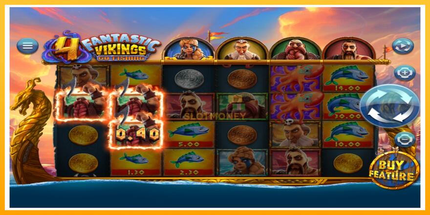 Máquina de jogos 4 Fantastic Vikings Go Fishing - chance de ganhar dinheiro, foto 3