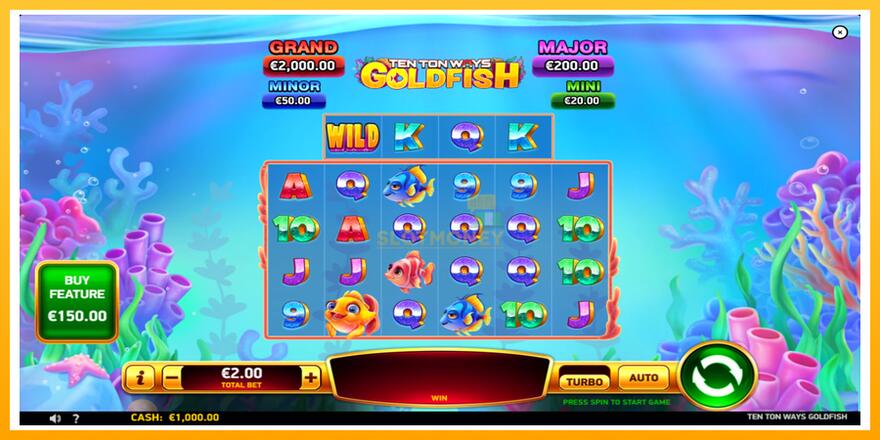 Máquina de jogos Ten Ton Ways Goldfish - chance de ganhar dinheiro, foto 2