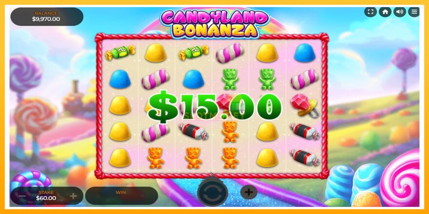 Máquina de jogos Candyland Bonanza - chance de ganhar dinheiro, foto 2