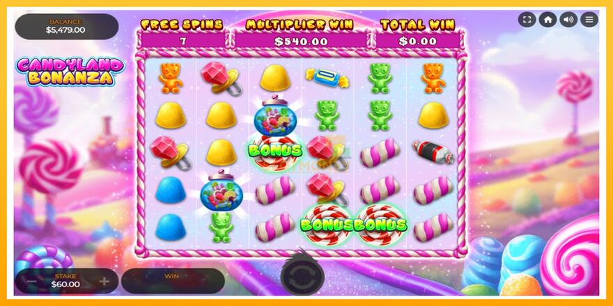 Máquina de jogos Candyland Bonanza - chance de ganhar dinheiro, foto 4