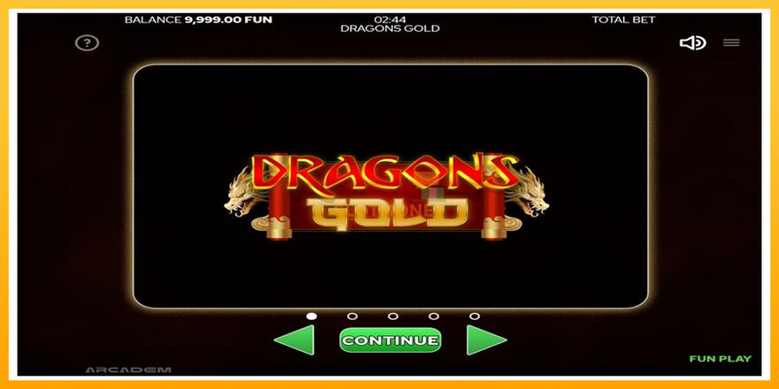 Máquina de jogos Dragons Gold - chance de ganhar dinheiro, foto 1