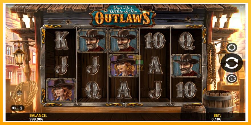 Máquina de jogos Van der Wilde and The Outlaws - chance de ganhar dinheiro, foto 2