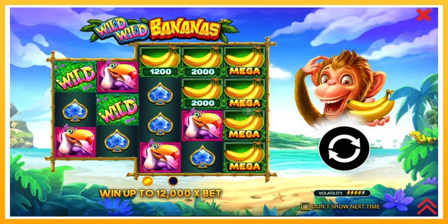 Máquina de jogos Wild Wild Bananas - chance de ganhar dinheiro, foto 1