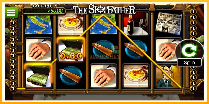 Máquina de jogos The Slotfather - chance de ganhar dinheiro, foto 3