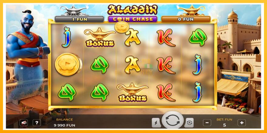 Máquina de jogos Aladdin Coin Chase - chance de ganhar dinheiro, foto 2