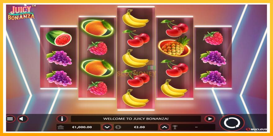 Máquina de jogos Juicy Bonanza - chance de ganhar dinheiro, foto 1