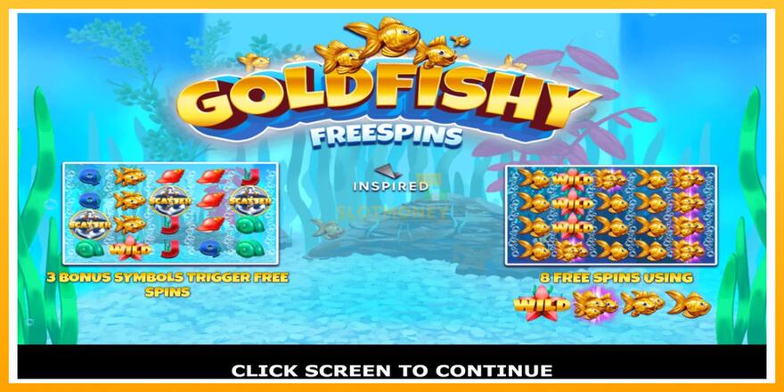 Máquina de jogos Gold Fishy Free Spins - chance de ganhar dinheiro, foto 1