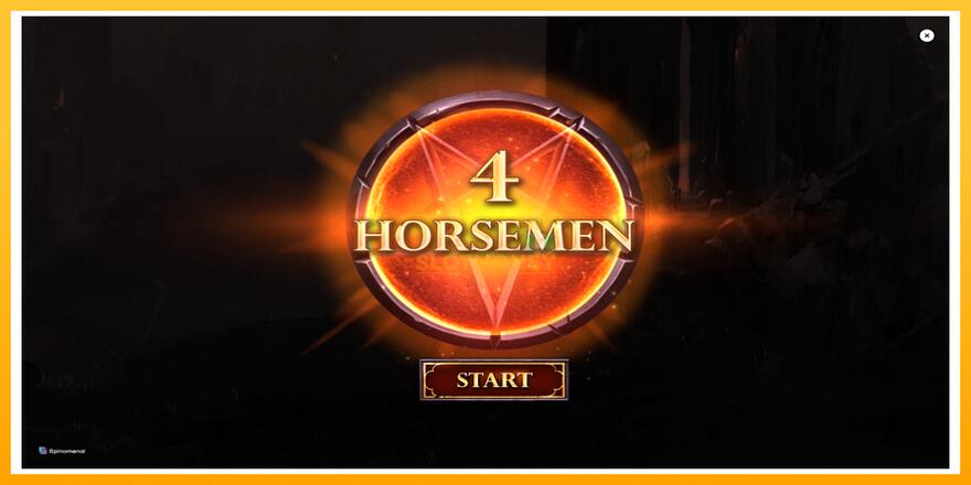 Máquina de jogos 4 Horsemen - chance de ganhar dinheiro, foto 1