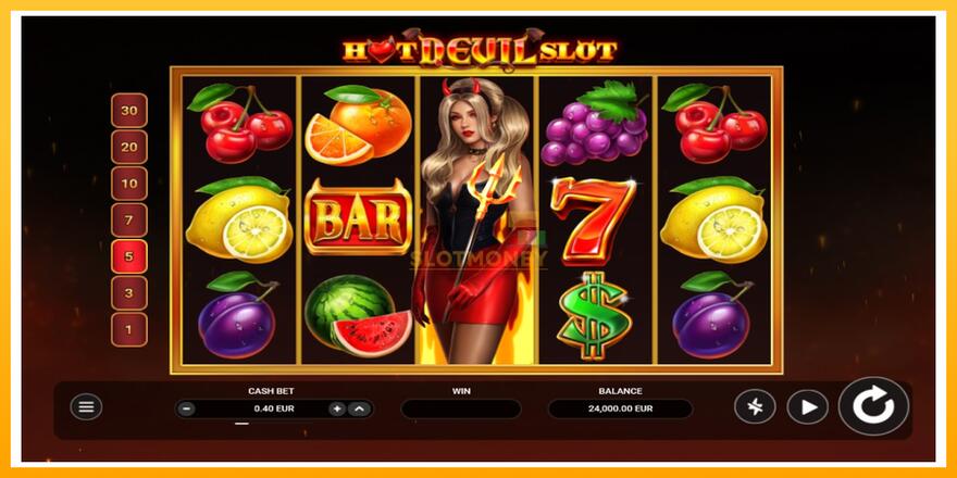 Máquina de jogos Hot Devil Slot - chance de ganhar dinheiro, foto 1