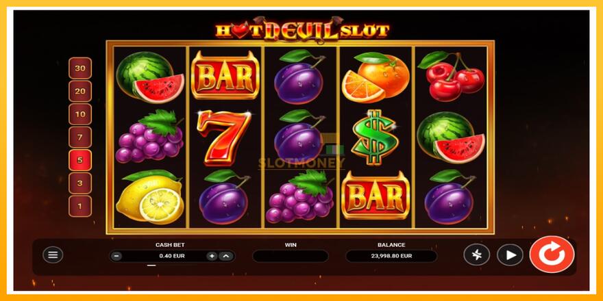 Máquina de jogos Hot Devil Slot - chance de ganhar dinheiro, foto 2