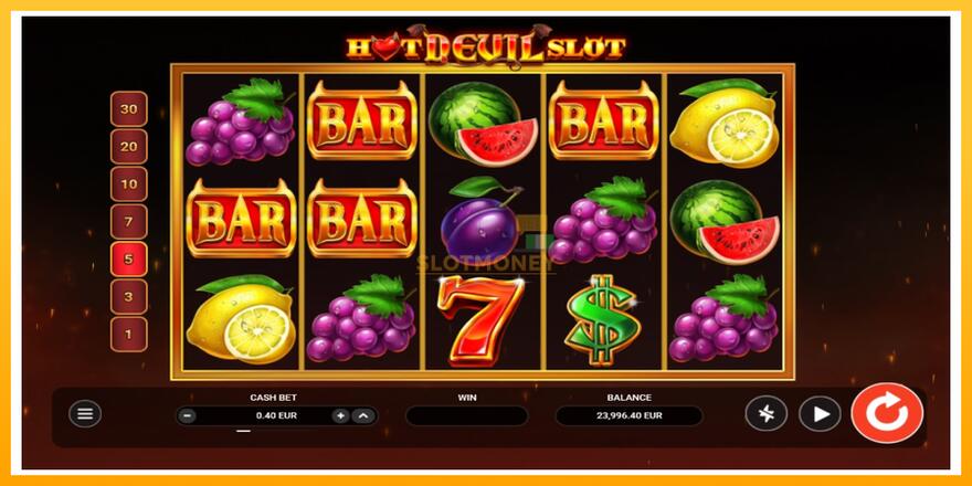 Máquina de jogos Hot Devil Slot - chance de ganhar dinheiro, foto 3