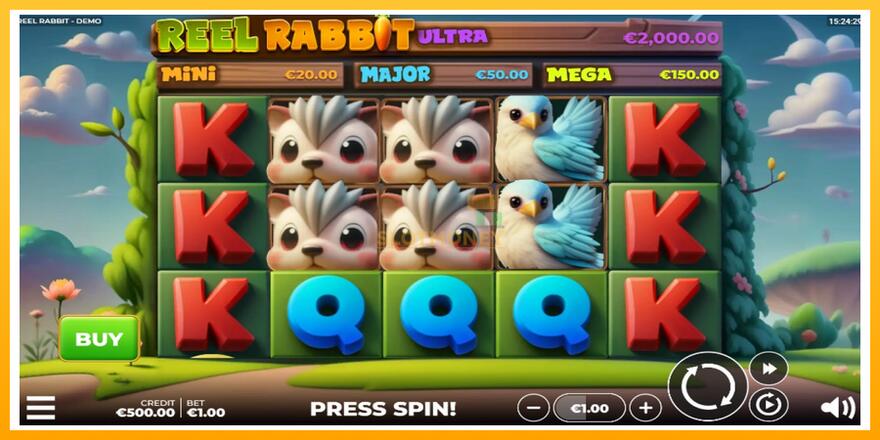 Máquina de jogos Reel Rabbit - chance de ganhar dinheiro, foto 1