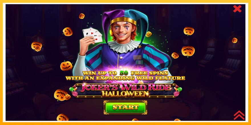 Máquina de jogos Jokers Wild Ride Halloween - chance de ganhar dinheiro, foto 1