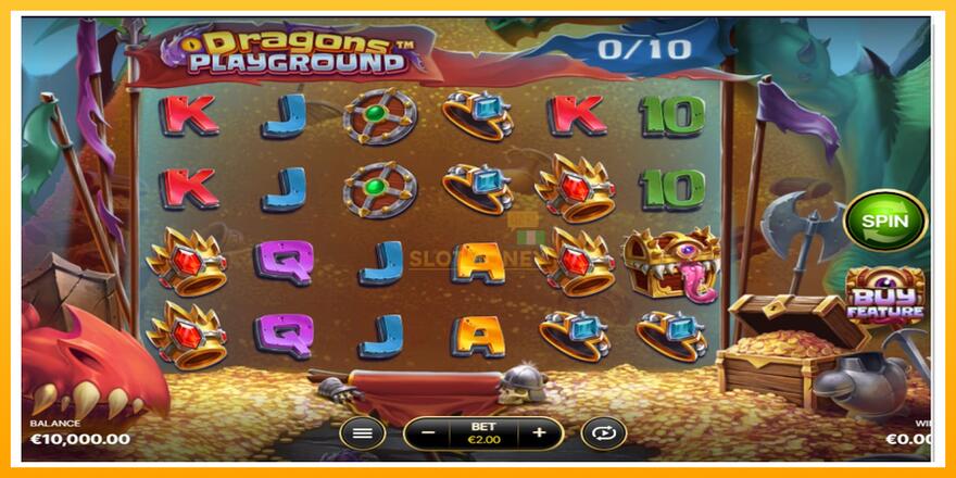 Máquina de jogos Dragons Playground - chance de ganhar dinheiro, foto 1