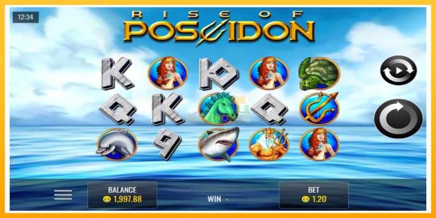 Máquina de jogos Rise of Poseidon - chance de ganhar dinheiro, foto 1