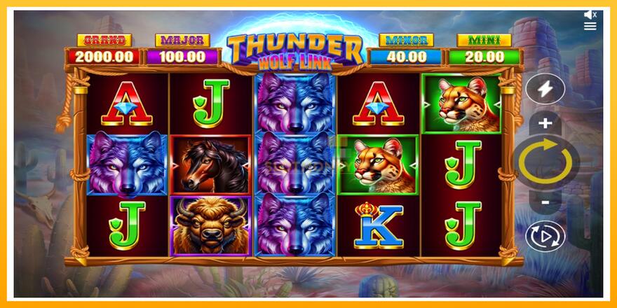 Máquina de jogos Thunder Wolf Link - chance de ganhar dinheiro, foto 1