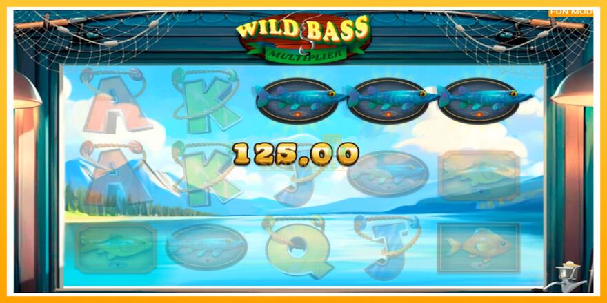 Máquina de jogos Wild Bass Multiplier - chance de ganhar dinheiro, foto 3