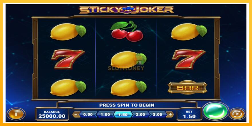 Máquina de jogos Sticky Joker - chance de ganhar dinheiro, foto 1