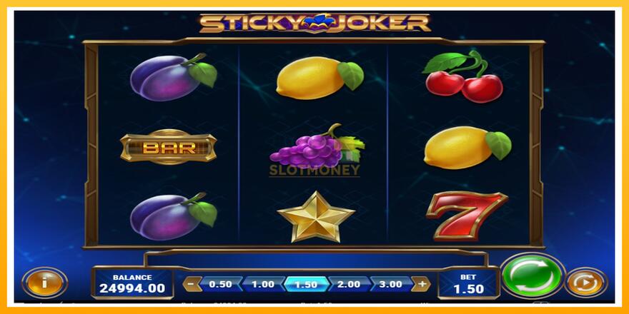 Máquina de jogos Sticky Joker - chance de ganhar dinheiro, foto 2