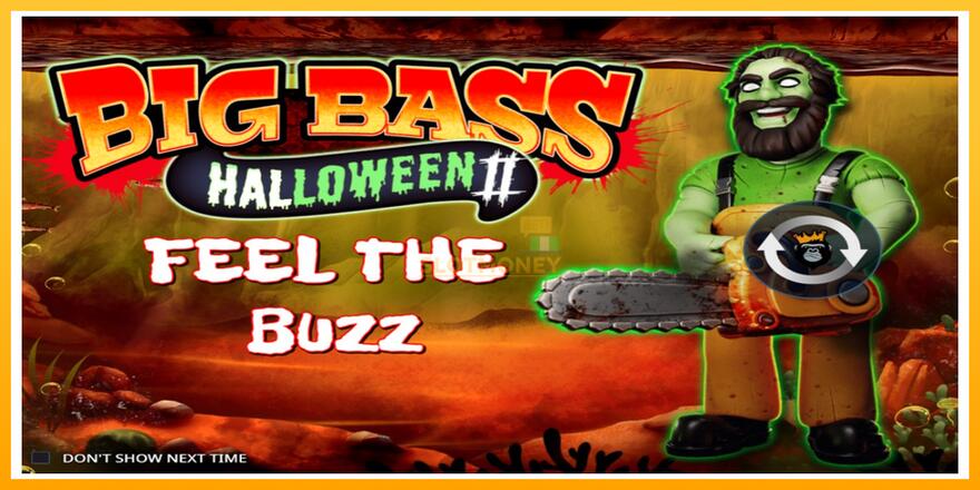 Máquina de jogos Big Bass Halloween II - chance de ganhar dinheiro, foto 1