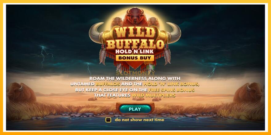 Máquina de jogos Wild Buffalo Hold N Link Bonus Buy - chance de ganhar dinheiro, foto 1